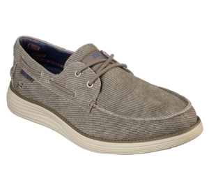 Pánské Boty Sebago Skechers Status 2.0 - Lorano Šedé Hnědé | CZ.65908TPE