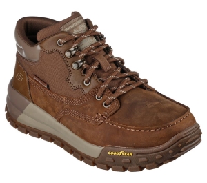 Pánské Boty Skechers Relaxed Fit: Norsen Evo - Cerveno Hnědé | CZ.204428DSCH