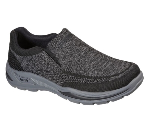 Pánské Ležérní Tenisky Skechers Arch Fit Motley - Vaseo Černé | CZ.204495BLK