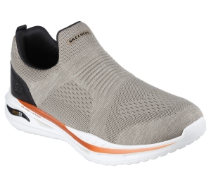 Pánské Ležérní Tenisky Skechers Arch Fit Orvan - Denison Hnědé | CZ.210431TAN