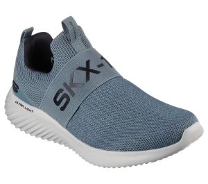 Pánské Ležérní Tenisky Skechers Bounder - Brinwright Slate | CZ.232297SLT