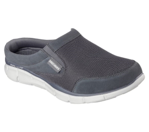 Pánské Ležérní Tenisky Skechers Equalizer - Coast to Coast Šedé | CZ.51519CHAR