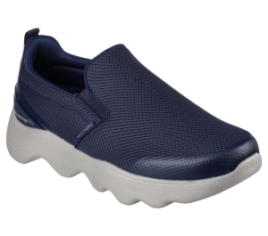 Pánské Ležérní Tenisky Skechers GO WALK Massage Fit - Ripple Tmavě Blankyt | CZ.216408NVY