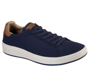 Pánské Ležérní Tenisky Skechers Palmilla - Gable Tmavě Blankyt | CZ.222084NVY