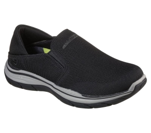 Pánské Ležérní Tenisky Skechers Relaxed Fit: Expected 2.0 - Demar Černé | CZ.204365BLK