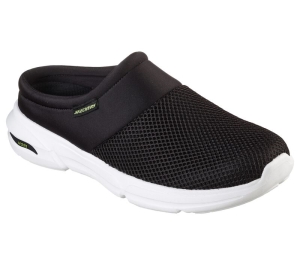 Pánské Ležérní Tenisky Skechers Relaxed Fit: Arch Fit Talon - Wilton Černé | CZ.210426BLK