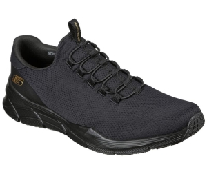 Pánské Ležérní Tenisky Skechers Relaxed Fit: Equalizer 4.0 - Voltis Černé | CZ.232063BBK