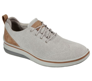 Pánské Oxfordky Skechers Běžné Cell Wrap - Robinson Šedé Hnědé | CZ.225102TPE