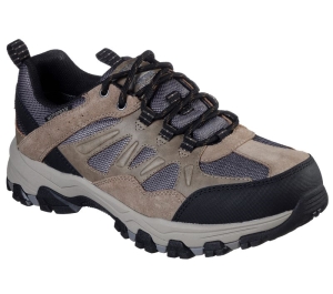 Pánské Oxfordky Skechers Relaxed Fit: Selmen - Enago Hnědé | CZ.66275TAN