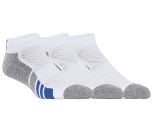 Pánské Ponožky Skechers 3 Pack Half Terry Atletické Bílé | CZ.Z114981WHT