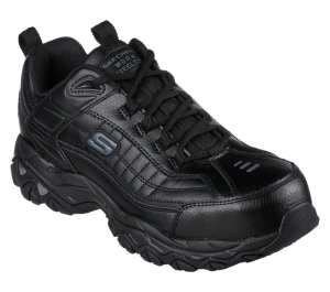 Pánské Pracovní Obuv Skechers Pracovní: Soft Stride - Stiney ST Černé | CZ.200118BLK