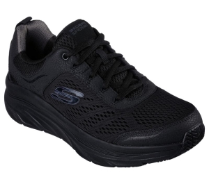 Pánské Pracovní Obuv Skechers Pracovní Relaxed Fit: D'Lux Walker SR - Oswah Černé | CZ.200097BBK