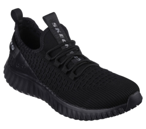 Pánské Pracovní Obuv Skechers Relaxed Fit Pracovní: Cicades - Maxtin Černé | CZ.200156BLK