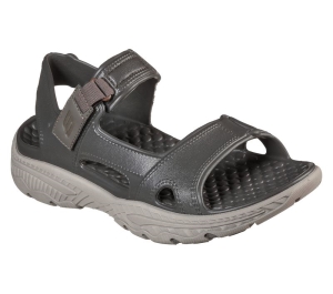 Pánské Sandály Skechers Foamies: Creston Ultra Šedé Hnědé | CZ.243094TPE