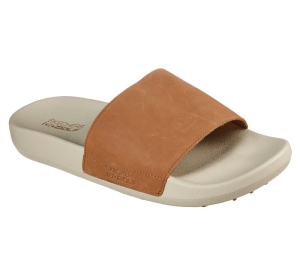 Pánské Sandály Skechers GO GOLF 19th Hole Sandal Hnědožlutý | CZ.54564KHK