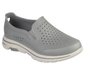 Pánské Slip On Skechers Foamies: GO WALK 5 - Easy Going Šedé | CZ.243000GRY