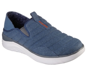 Pánské Slip On Skechers Relaxed Fit: Glassell - Milroy Blankyt | CZ.204618BLU