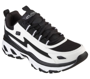 Pánské Sportovní Tenisky Skechers D'Lites Arch Fit Bílé Černé | CZ.237310WBK