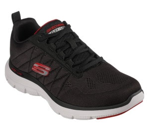 Pánské Sportovní Tenisky Skechers Flex Advantage 4.0 - Valkin Černé | CZ.232243BLK