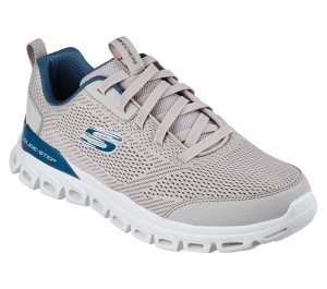 Pánské Sportovní Tenisky Skechers Glide-Step Šedé Hnědé | CZ.232135TPE