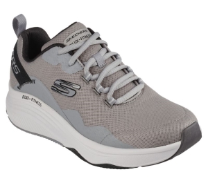 Pánské Sportovní Tenisky Skechers Relaxed Fit: D'Lux Fitness - Roam Free Šedé | CZ.232358GRY