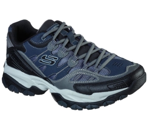 Pánské Sportovní Tenisky Skechers Sparta 2.0 - Domitia Tmavě Blankyt Šedé | CZ.237123NVGY