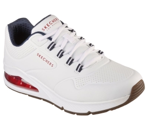 Pánské Sportovní Tenisky Skechers Uno 2 Bílé Tmavě Blankyt | CZ.232181WNVR