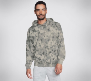 Pánské Topy Skechers SKECHDYE Expedition Pullover Hoodie Olivy Zelené | CZ.M3HD58OLV